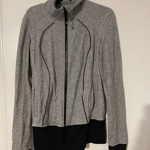 Lululemon double zip sweatshirt/ jacket